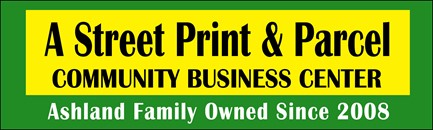 A STREET PRINT & PARCEL, Ashland OR